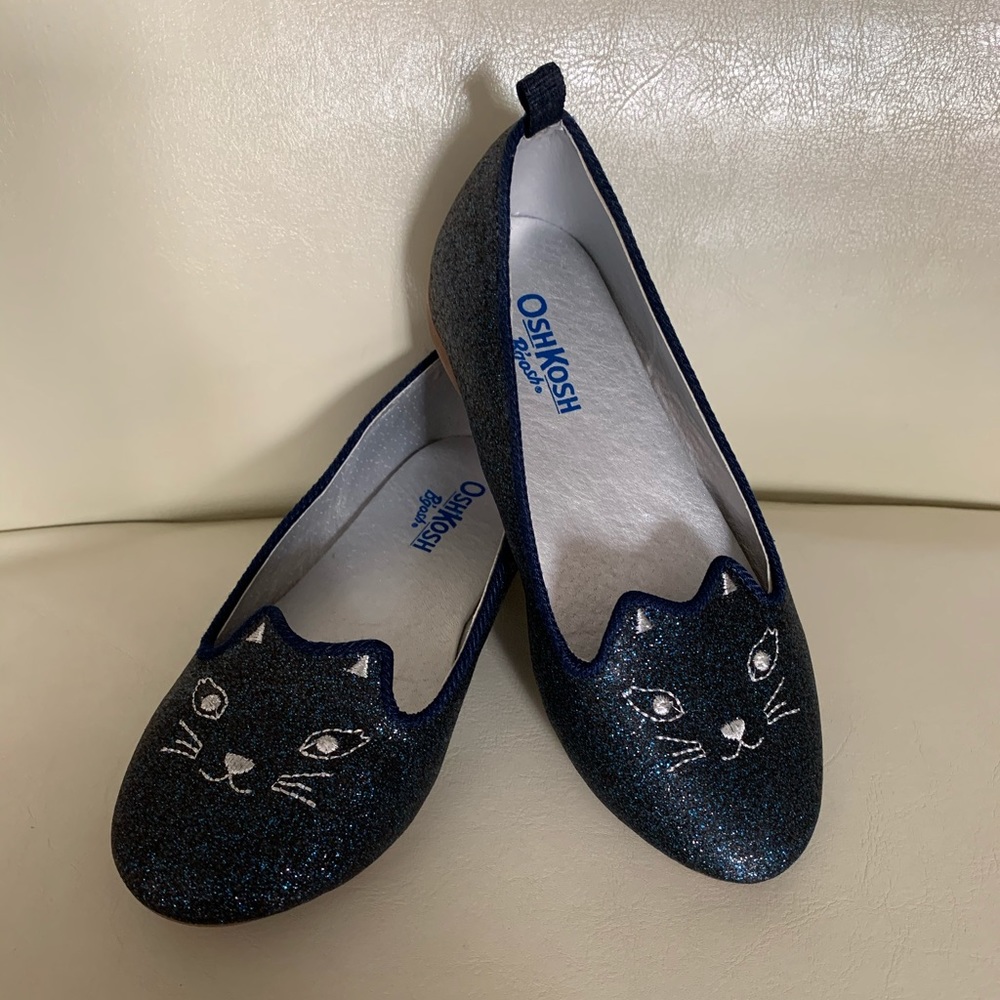Oshkosh B’gosh Sparkly kitty shoes NWOT